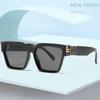 Fashion Small Rectangle Sunglasses Men Women Luxury Shades Retro Square Black Sun Glasse Punk Eyeglasses Non-polarized