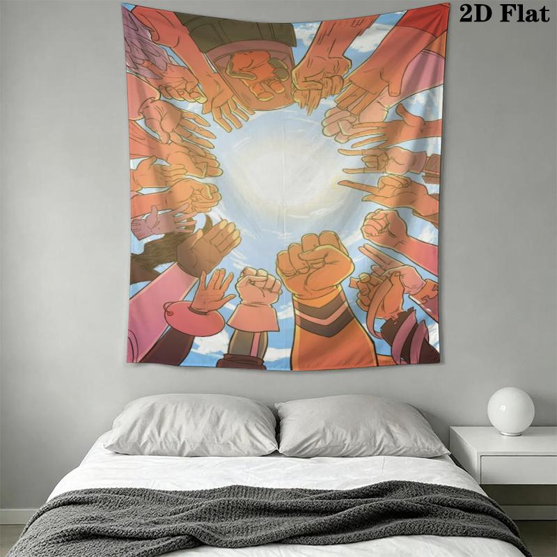 My Hero Academia Wall Tapestry Aesthetic Wall Hanging Printed Fabric Blanket Decorative Tapestries for Bedroom Living Room Home Decor