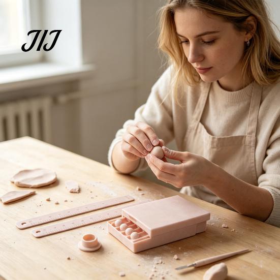 Jewelry Making Tools for Beginners Polymer Clay Ball Maker Mold, Roller 4mm 6mm 8mm 10mm 12mm 15mm Crafting Essentials 18mm 20mm Sphere Shaper