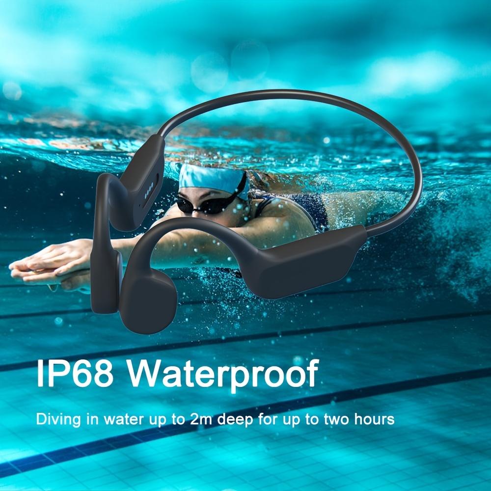 Водонепроницаемые плавательные наушники IPX8 32 ГБ Беспроводные костной проводимости Bluetooth 5.4 Гарнитура Для дайвинга, спорта, велоспорта