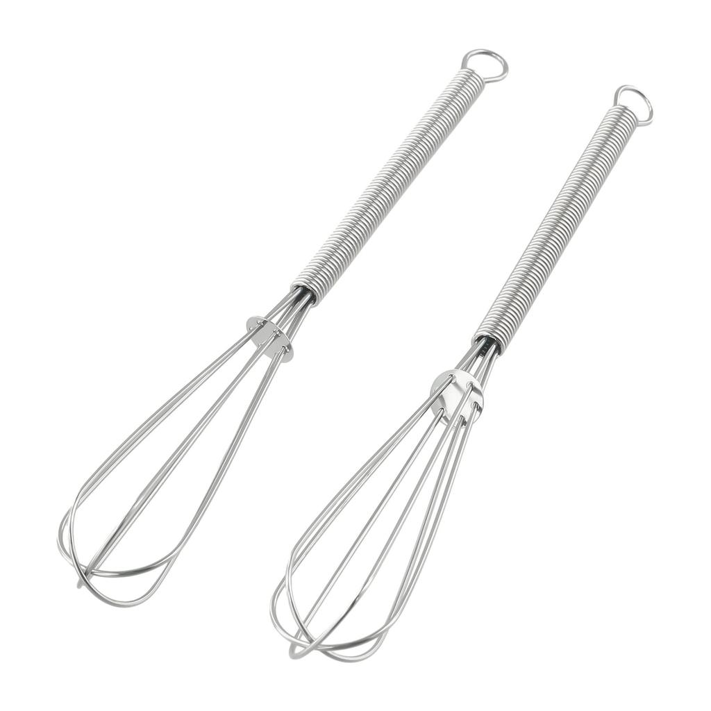 Whisks Stir Beat Convenience Rustproof 2PCS Mini Small Stainless Steel