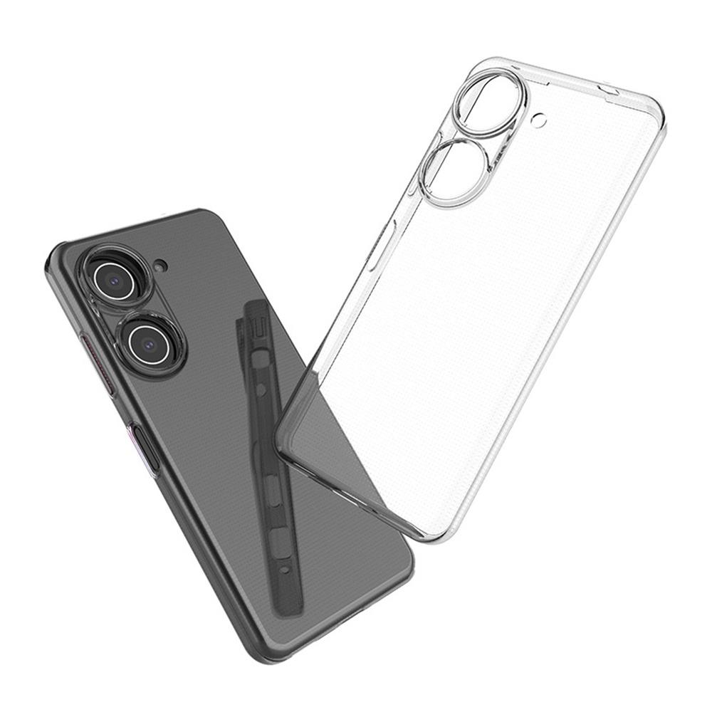 Для Asus Zenfone 10 10z 9 9z 8 8z Zenfone10 Zenfone9 ZS590KS тонкий кристально чистый прозрачный мягкий чехол из ТПУ на заднюю панель Защитная крышка для камеры