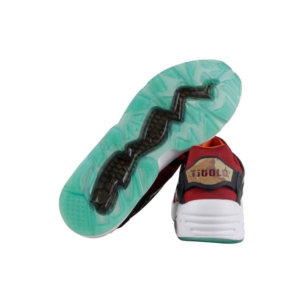 Titolo x Puma Atmos Disc Blaze Desert Dusk Мужские Кроссовки Синий Темно-Синий Красный 363063-01