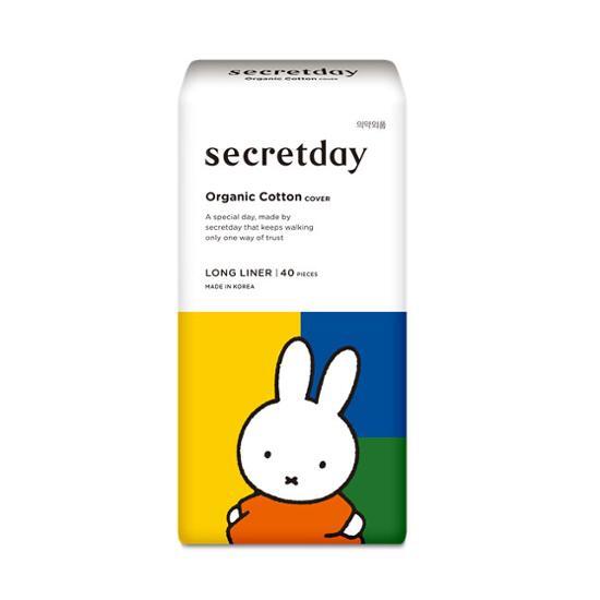 Secretday Miffy Organic Panty Liner 40P