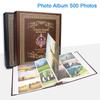 Boxed Album For Kids Children Storage Scrapbooking Photo Album Frame 500 Pockets 6 Inch Picture Case Vintage Photo Albums