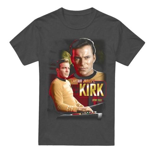 STAR TREK Унисекс футболка для взрослых «Капитан Кирк»