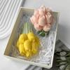 DIY Handmade Tulip Bouquet Candle Molds Flexible Silicone Soap Making Mold  Kitchen Cooking