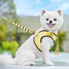 Bee Shaped Small Dog Harness And Leash Set Cartoon Puppy Walking Vest Harness with Wing for Small Dogs Cats