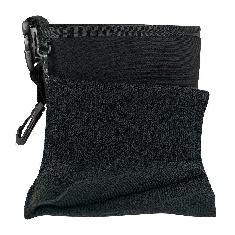 Portable Golf Cleaning Bag Washable Golf Ball Wash Bag Golf Club Bag Accessories