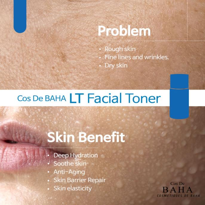 Cos De BAHA LT Facial Toner 200ml, 500mI (6 Options)