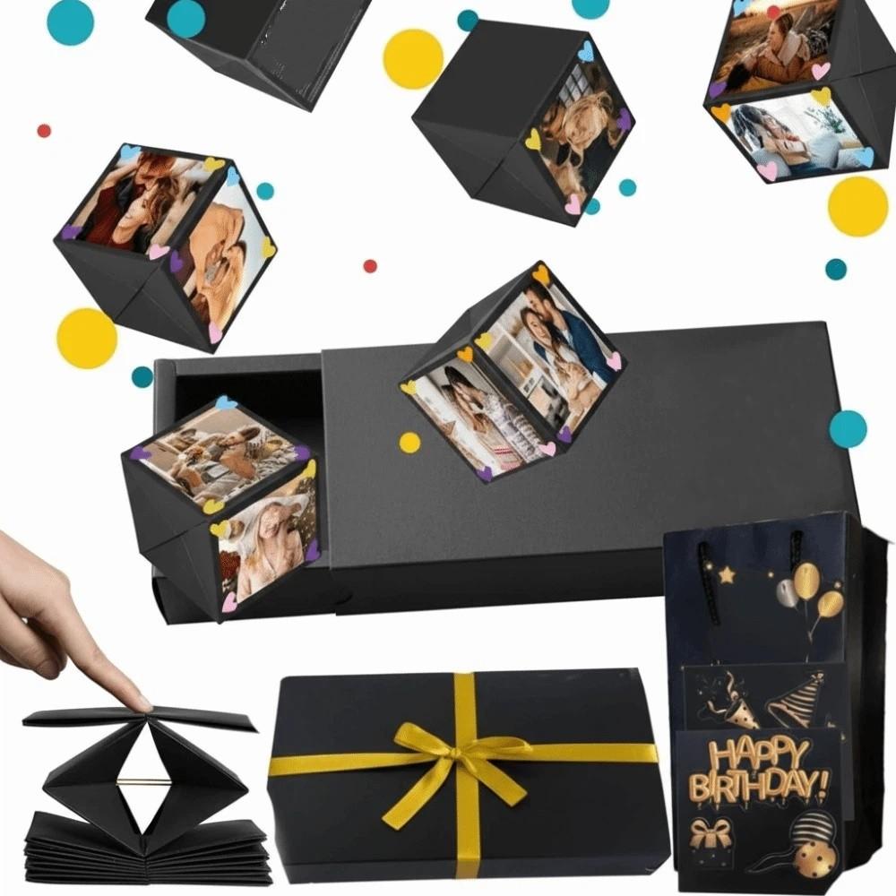 Romantic Surprise Jumping Gift Box Preassembled Handmade Red Envelope Gift Box Decorative Memorable Valentine's Day Gift Box