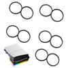 Set of 10pcs DVD Drive Belts Optical Drive Motor Belt Rubber Rings for Xbox One Replacement Repair Accessory Part