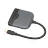 3-в-1 USB C на HD Multimedia Interface Адаптер USB C на USB C USB3.0 Многопортовый Адаптер Совместимый для Устройств Type C
