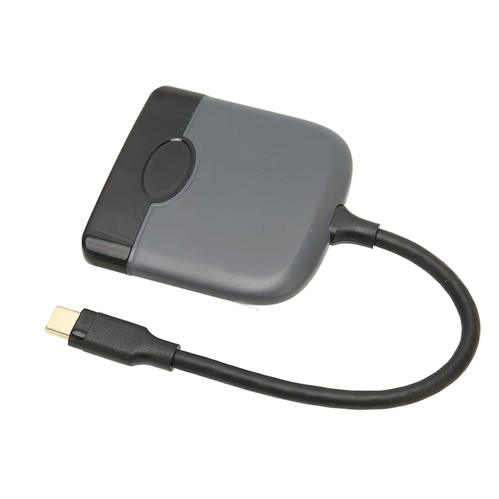 3-в-1 USB C на HD Multimedia Interface Адаптер USB C на USB C USB3.0 Многопортовый Адаптер Совместимый для Устройств Type C