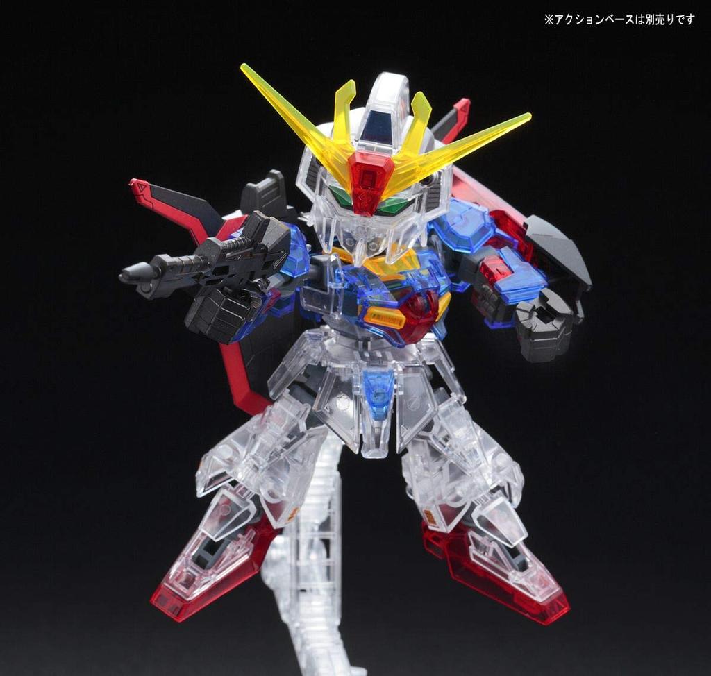 SD Gundam Cross Silhouette Zeta Gundam Silhouette Frame Mobile Suit Zeta Gundam [Event Exclusive] (Cross Ver.) [Clear Color]