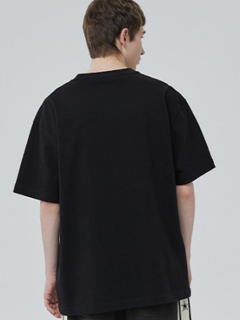 Черная футболка с дизайном медиатора, вдохновленная музыкой, повседневная одежда для мужчин и женщин, уличная мода, эффектный топ