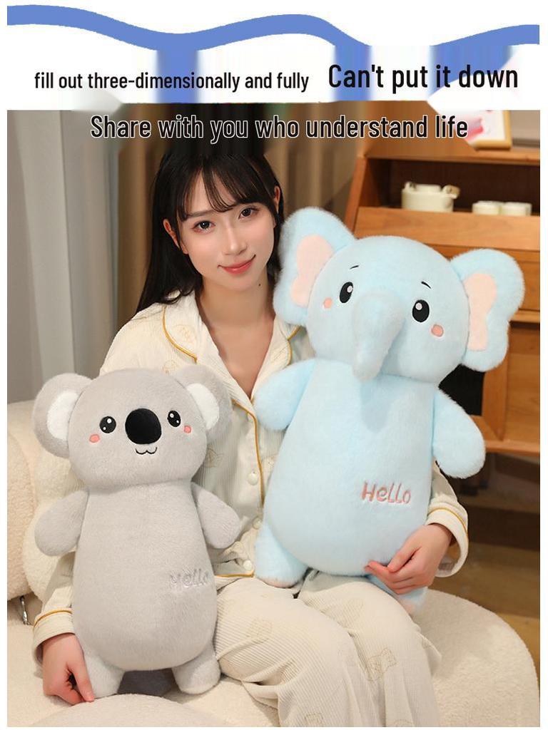 Adorable Cartoon Fish Hug Pillow for Girls - Leg Clamping, Side Sleeping/Pregnancy Backrest Cushion, Ideal for Bedside & Winter Coziness