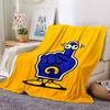 1pc Blanket - Los Angeles Rams logo Print Design,Lightweight Blanket for Sofa,Bed- Soft &Warm,Gift for All Seasons