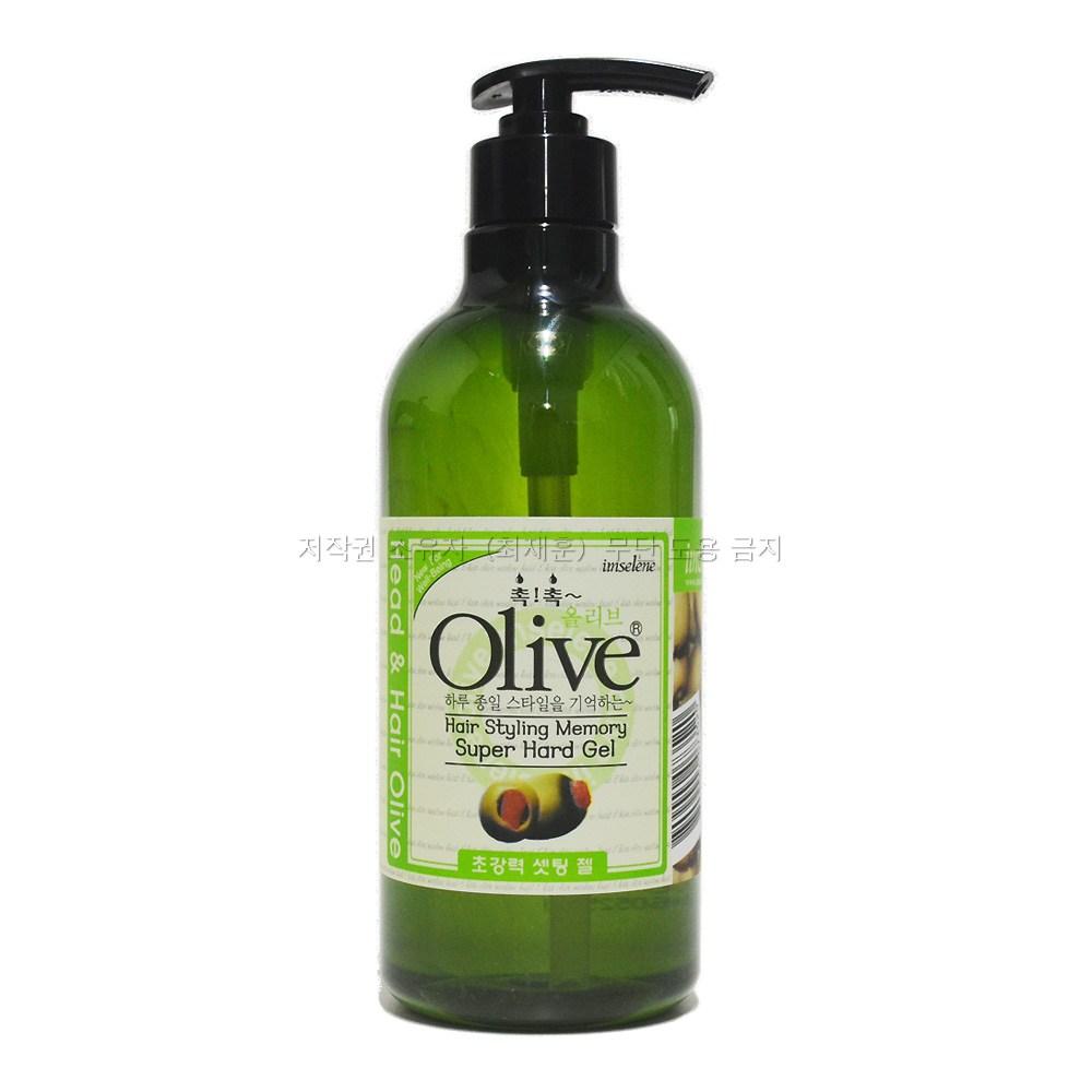 Я Serene Olive Гель для укладки волос с эффектом памяти Super Hard 500 г 2 шт.