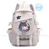 Рюкзак Genshin Impact Аниме Сяо Mochila Студенческая Школьная Сумка Косплей Мальчики Девочки Мультяшный Пенал для Книг Ноутбук Дорожный Рюкзак Подарки