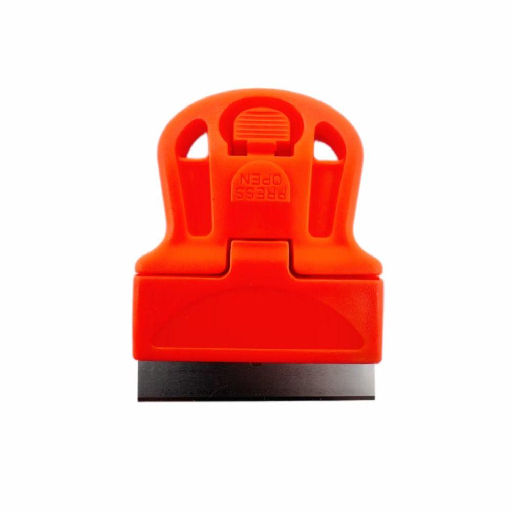 Steel Blade Squeegee Plastic Cleaner Handy Scraper  Window Tinting