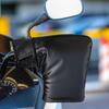 Heated Motorcycle Handlebar Gloves Hands Warmer Thermal Cover Motorcycle Handlebar Warmers Mittens For Scooters ATVs Snowmobiles