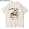 Outer Banks 3 T Shirt Unisex /Women Harajuku Aesthetic Graphic Pogue Life Tshirts Unisex John B JJ Maybank Cotton Tees Shirts Korea