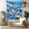 Haaland Custom Your Name Wall Decor Tapestry Art For Pet Memorial Birthdaywedding Party Backdrop Family Gift