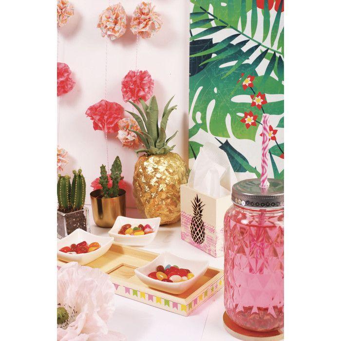 Papier-mâché Pineapple - GRAINE CRÉATIVE - 11.5 X 25 Cm - Multicolored - Creative Decoration - Unisex