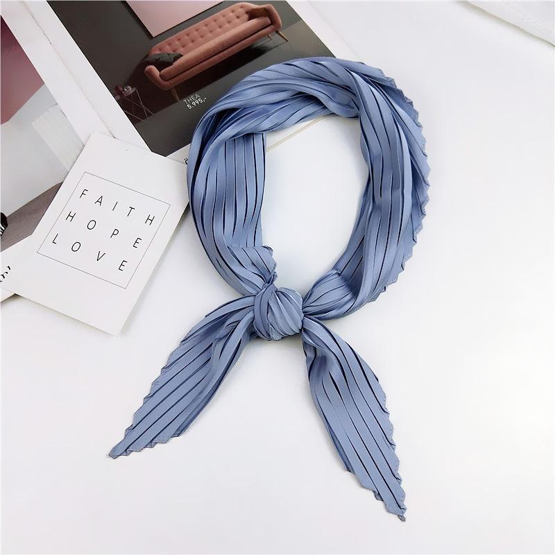 Fashion Decoration Scarf Hairband Tie Hair 70 Small Square Scarf Silk Scarf Women'S Spring And Autumn Versatile Small Scarf Professional Scarf