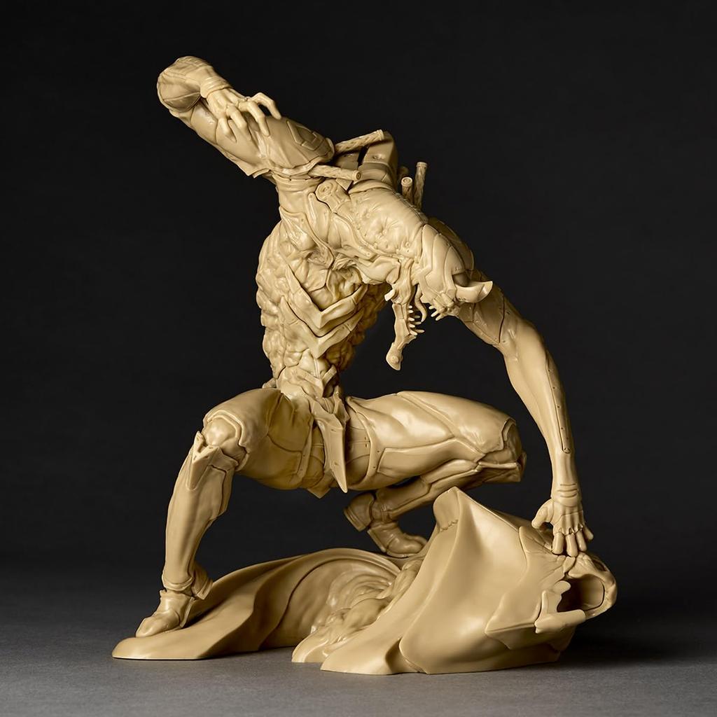 Kaiyodo Artpla ARTPLA SCULPTURE WORKS Evangelion Unit 2 Beast 2nd Form The Beast Geofront Blood Battle бежевый цвет высота 170 мм неокрашенный пластик