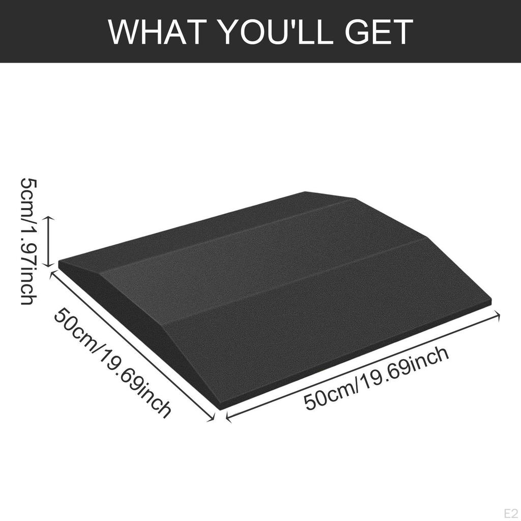 19,69 дюйма Поддержка подушки дивана Вставка для замены, Нескользящая губчатая подкладка для ремонта провисания стула,