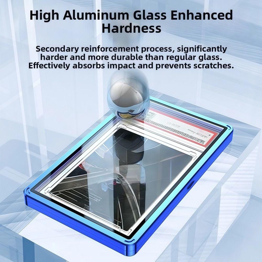 UV Protection Card Protective Case Aluminium Frame Magnetic Case Card Display