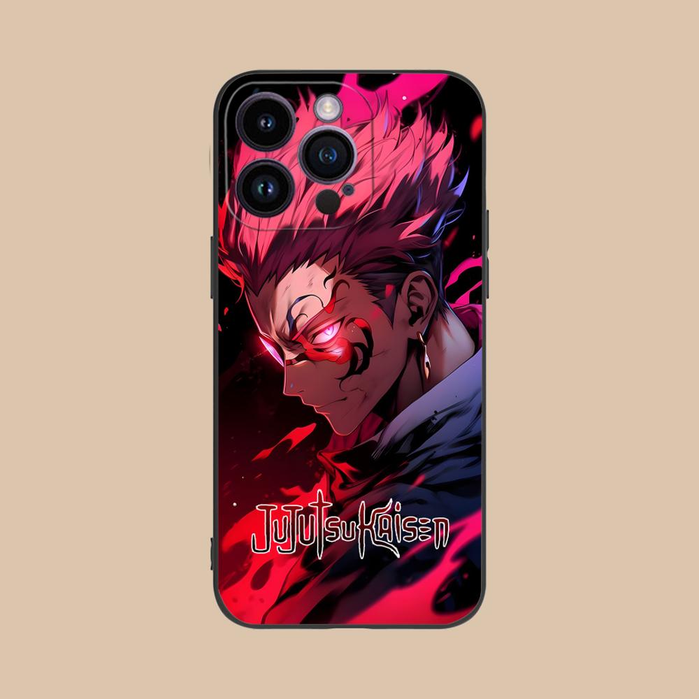 Чехол для мобильного телефона Jujutsu Kaisen Сукуна для iPhone 17 16 15 14 13 12 11 X XR XS 8 7 Air Pro Max Plus Mini Цветной чехол Красивый