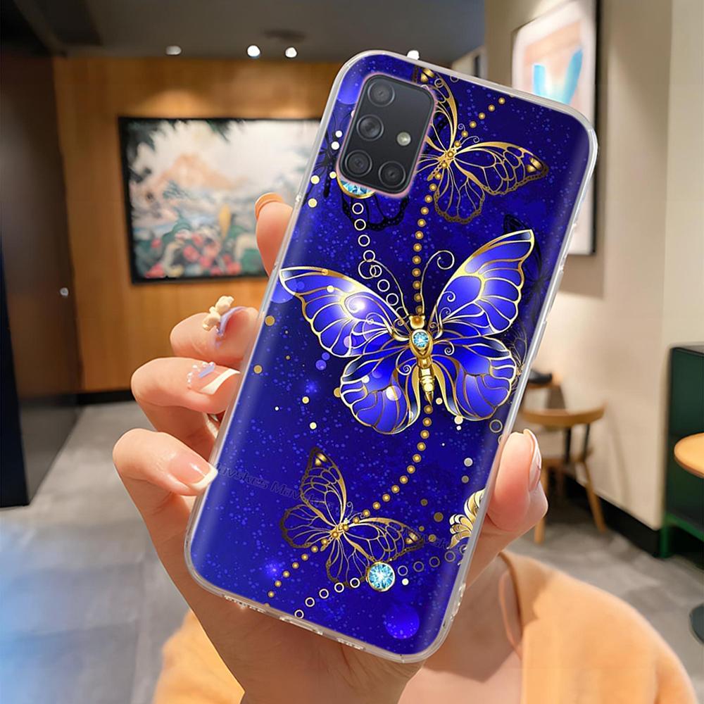 Чехол для телефона Samsung A51 A71 A31 Прозрачный мягкий силиконовый задний чехол для Samsung Galaxy A51 A 31 41 71 Чехлы Защитный Fundas