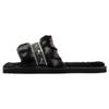 Fluff Remix Plush Comfort EVA Slide Sandals Women Sandals Black Gray 390970-02