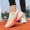 Running Shoes Women Durable Thick-Soled Breathable Anti-Slip Casual Men Shoes Lightweight Carbon Plate Lace-Up Sports Shoes Men