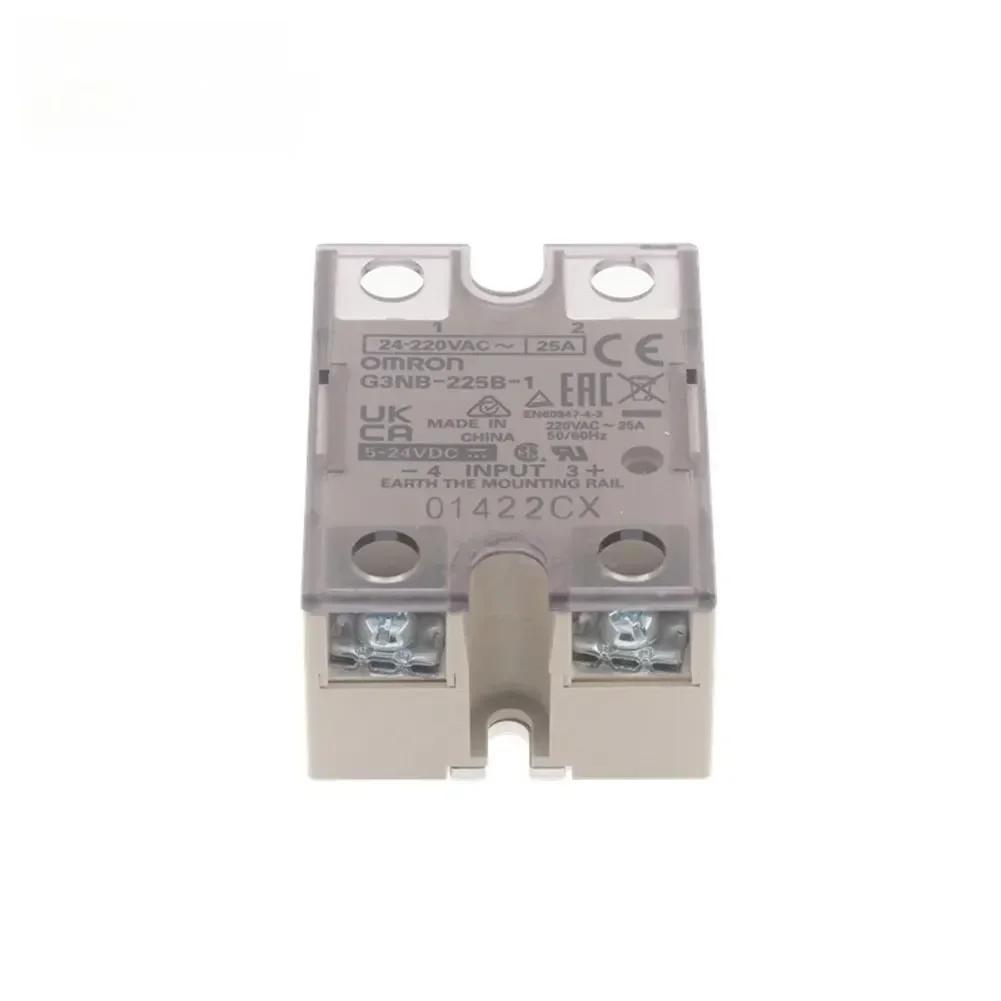 Industrial Solid State Relay G3NB225B1524VDC 25A Max Load for Heaters Motors and Solenoid Valves with DC24V Input
