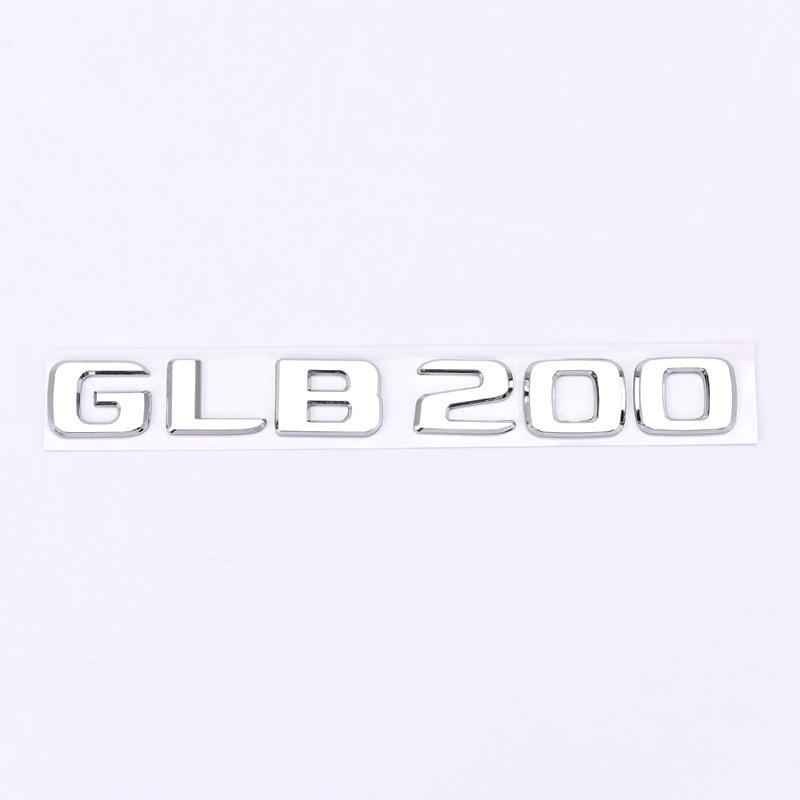 Совместимые значки заднего номера для Mercedes-Benz серии GLB: GLB53, GLB180, GLB200, GLB250