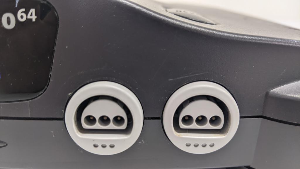 Nintendo 64 N64 Консоль Черная 1-15-1 Б/у Восстановленная