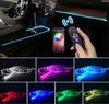 2Pcs Car Interior Lights Decorative Ambient Lamp Neon Atmosphere Light Strip
