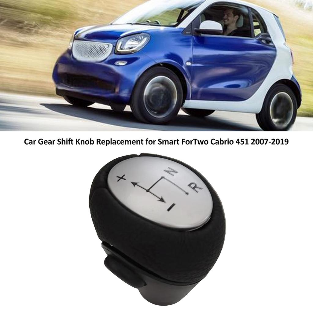 Ручка переключения передач автомобиля Ручка переключения передач Замена для Mercedes Benz Smart ForTwo Cabrio 451 2007 2019 Серебристый