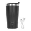 400ml Self Stirring Coffee Cup Portable Stainless Steel Rugged Auto Stirring Mug with Bluetooth for