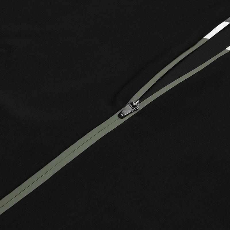 Fila Golf Series Casual Sports Classic Versatile Elastic Warm Slim Fit Stand Collar Knitted Cardigan Jacket Men Jackets A11M545502FBK