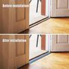 Переходная полоса для пола 10/15 мм. Самоклеящаяся водонепроницаемая ПВХ, режущаяся износостойкая уплотнительная лента. Универсальный ковер для плитки. Пороговая полоса для дверного проема.