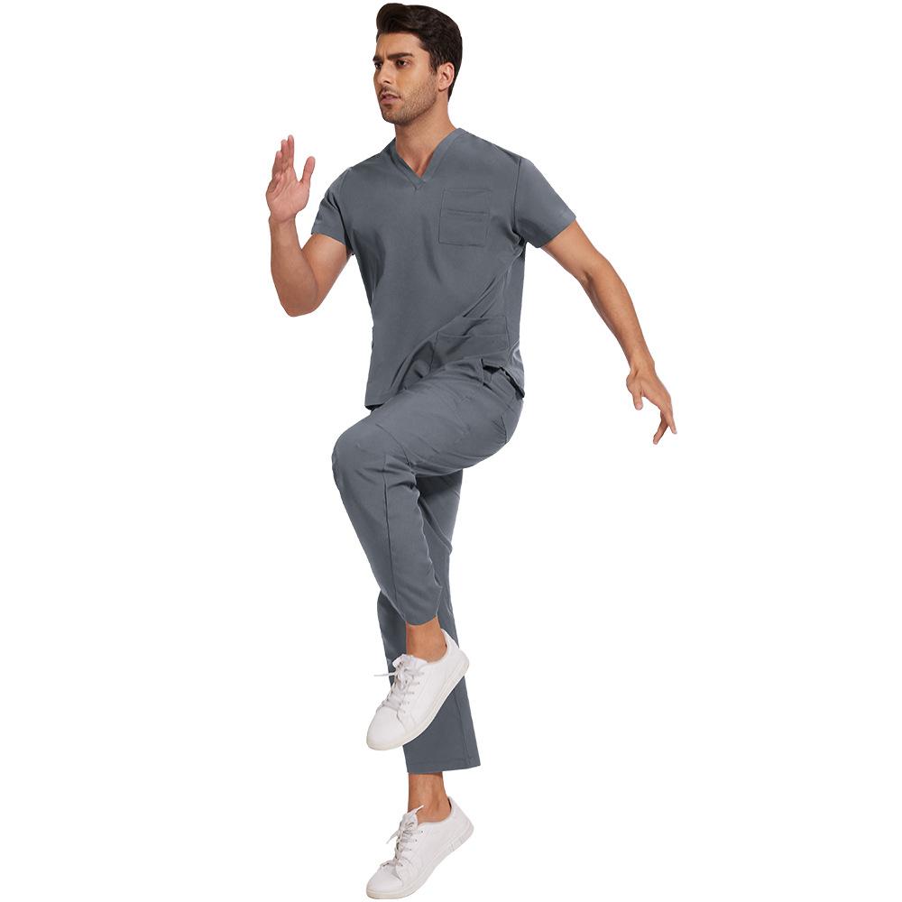 2025 Новые больничные медицинские костюмы, униформа для женщин и мужчин, комплект косметической рабочей одежды, аксессуары для медсестер, костюм для стоматологической хирургии