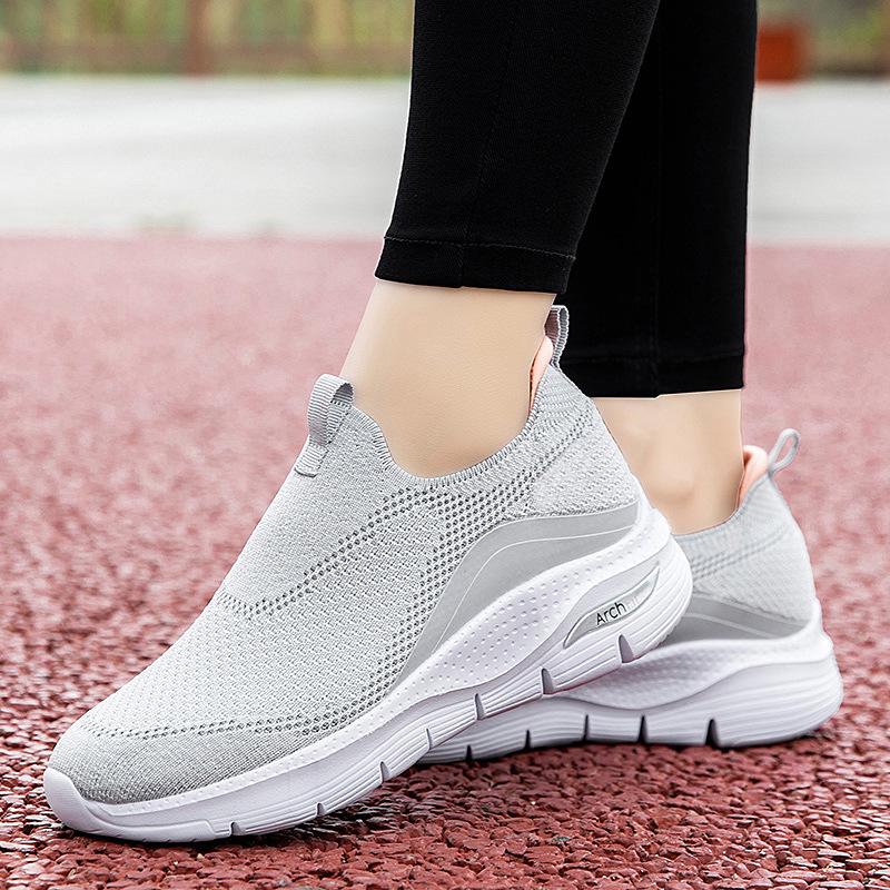 Дышащая нескользящая обувь для ходьбы для мужчин и женщин на весну и осень — идеально подходит для активных людей среднего и пожилого возраста