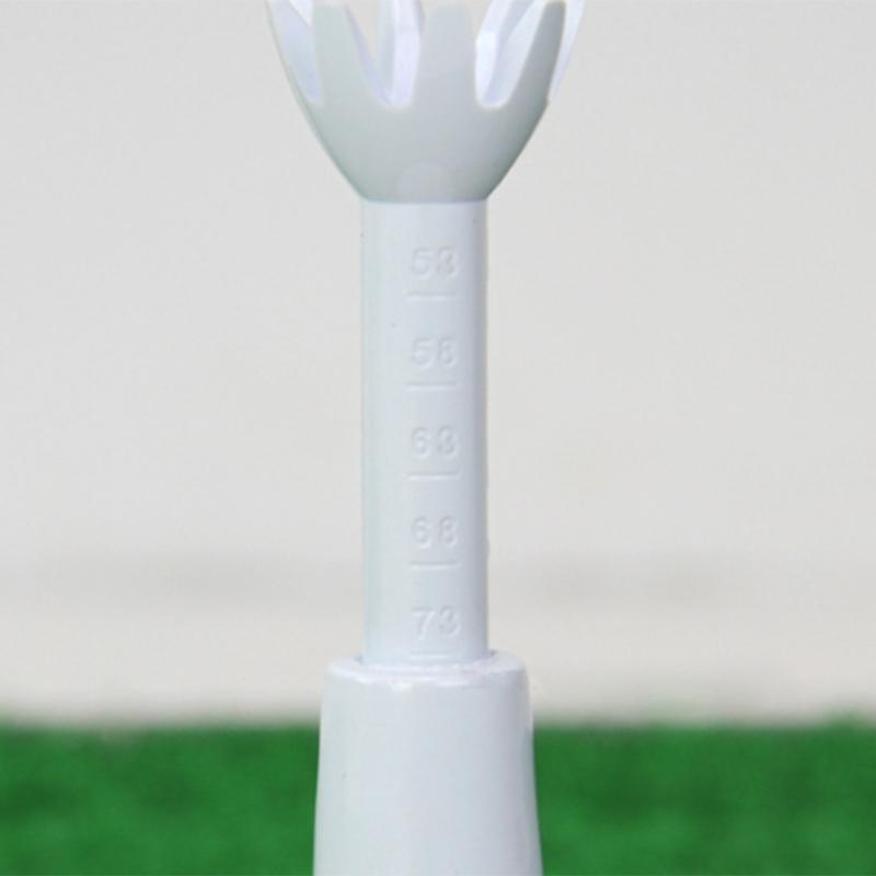 Упаковка из 2 регулируемых гольф-ти для гольф-поля, небьющиеся аксессуары для гольфа, многоразовый набор гольф-ти для матов драйвинг-рейнджа