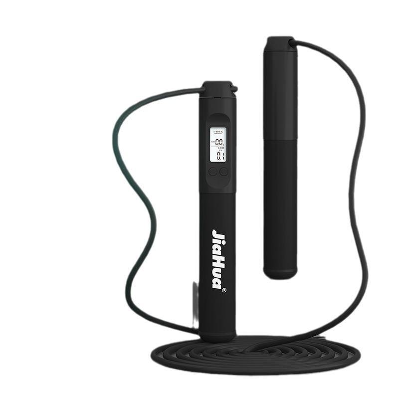 Регулируемая скакалка с утяжелителем для фитнес-тренировок при подготовке к экзаменам в старшей школе