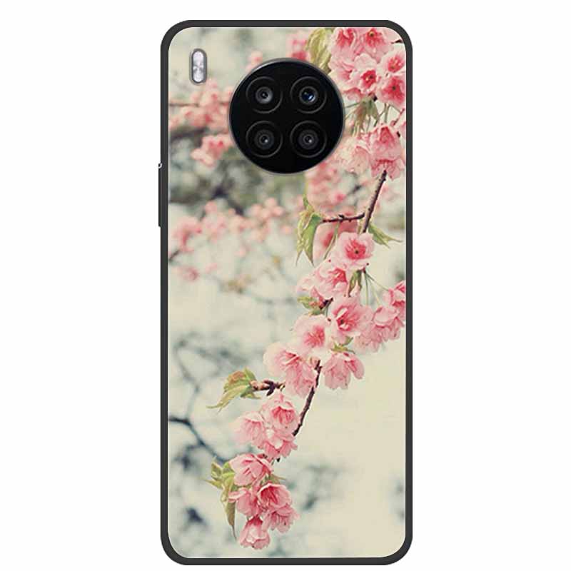 For Honor 50 Lite Case Shockproof Soft silicone TPU Back Cover For Huawei Honor 50 Lite Phone Cases Honor50 Lite Cute Cartoon
